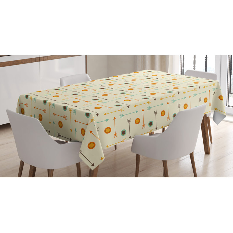 Geometric Tablecloth, 90" x 60"