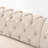 L-Shape 104.02" Wide Symmetrical Upholstered Sectional With Chesterfield Design & Solid Wood Legs-578271443