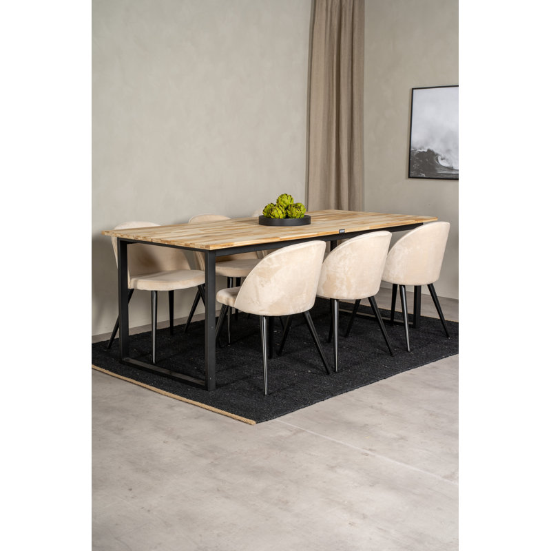 Kirkhill 6 - Person Dining Set