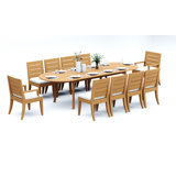 Atnas Outdoor - Piece Teak Dining Set