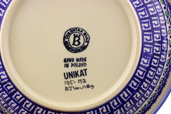 Grecian Fields Stoneware Pasta Bowl