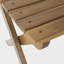 Chaise de salle à manger d'extérieur pliante en bois d'acacia (ensemble de 2)-1264720043
