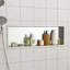 37" X 13" Stainless Steel Shower Niche-1028693391