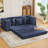 [NEW ARRIVED] [VIDEO PROVIDED]82.25" Convertible Sofa Bed-1142438725