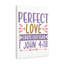 Perfect Love Casts - Wrapped Canvas Print-689090959