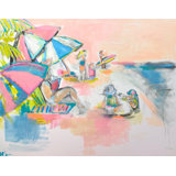 Beach Memories Print by Amanda Ryan Tucker