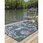 Tapis contemporain bleu marine Aycan-580877683
