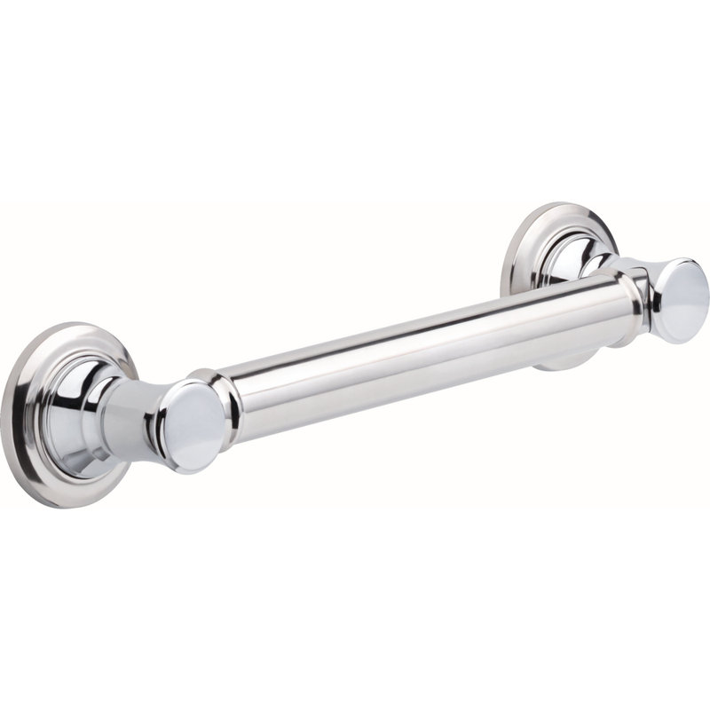 Bath Safety 12" Grab Bar, Chrome