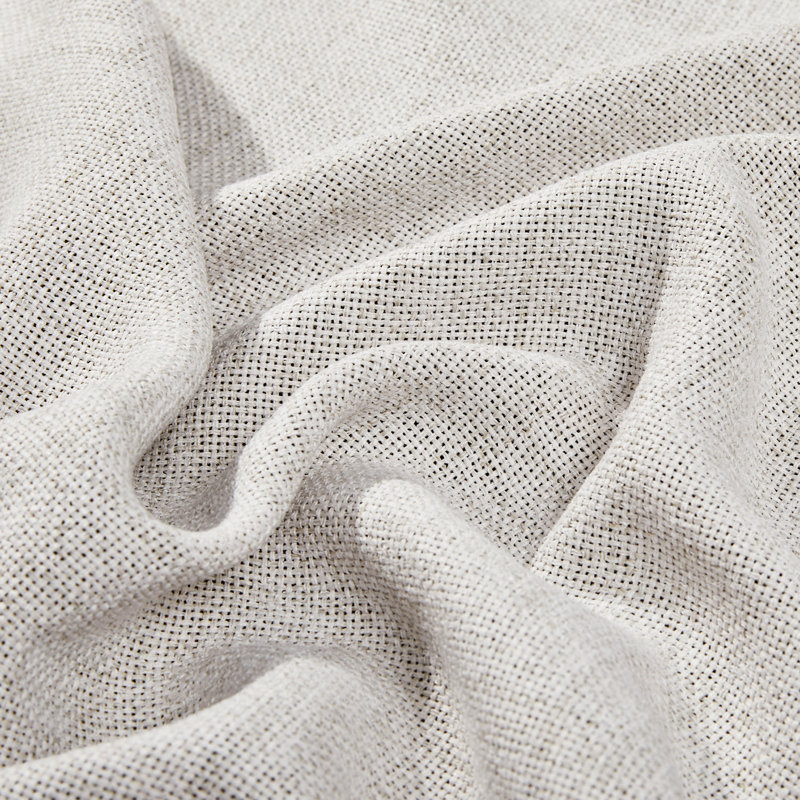 Linen-Look Total Blackout Curtains (Set of 2), 52" W x 84" L, Flaxen