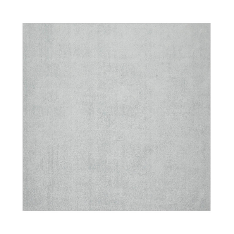 Light Blue Hand Tufted Oriental Area Rug Multi Sizes Contemporary, Square 5'