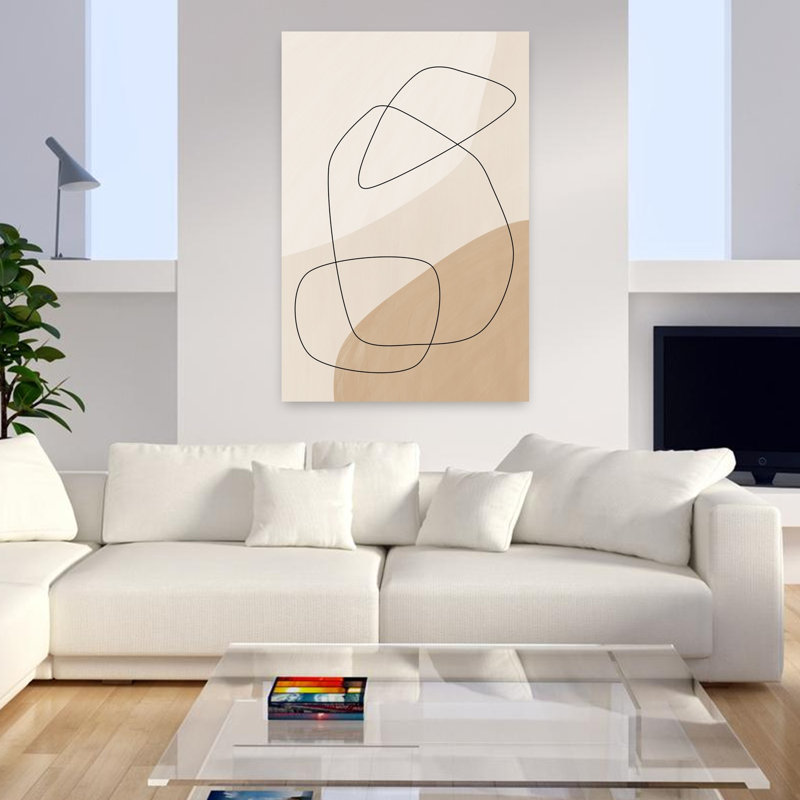 Art contemporain abstrait contemporain, H 48 po x l 32 po