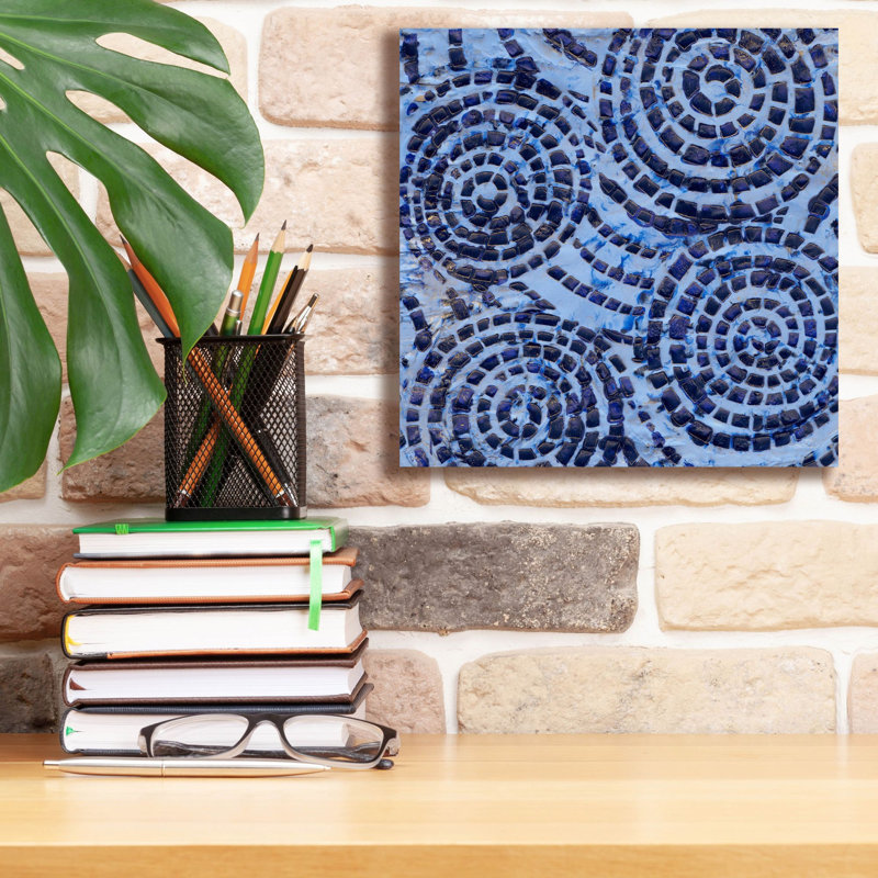 «Epest Graffiti» «Tempest 1» par Alicia Ludwig, art mural sur toile, H 12 po x l 12 po x P 0,75 po