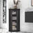 Boivin Corner Curio Storage Cabinet with Glass Door-1113320102