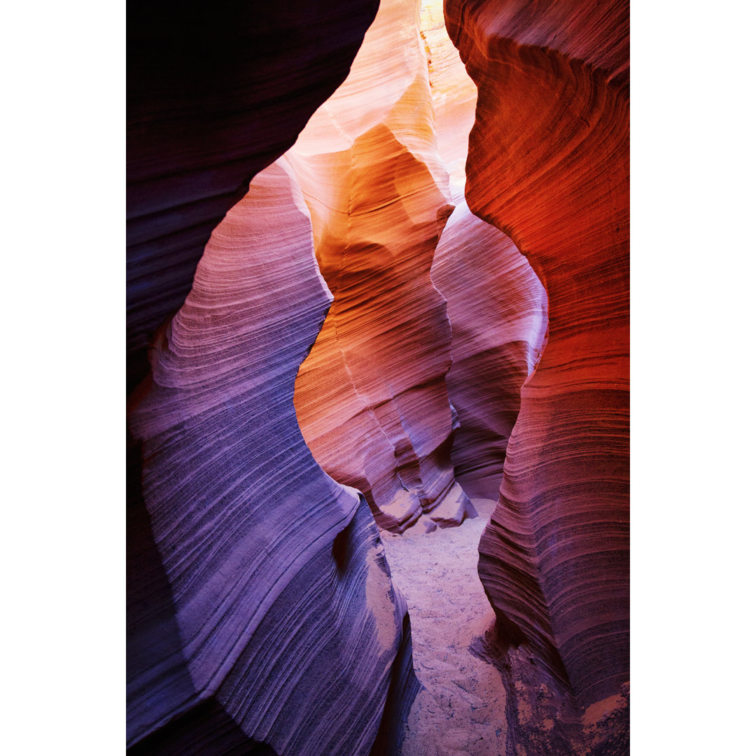 Upper Antelope Canyon von Powerofforever - Leinwandbild