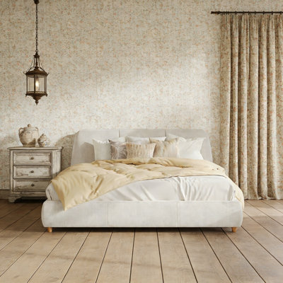Lit plateforme tapissier Arden