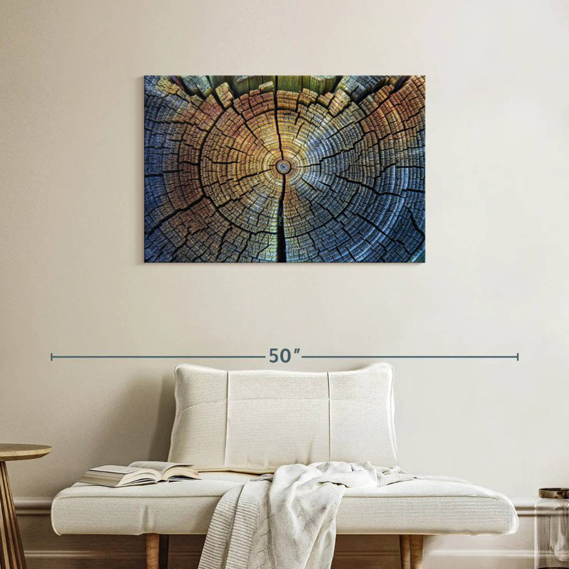Harnek Tree Trunk Pattern, 24" H x 36" W