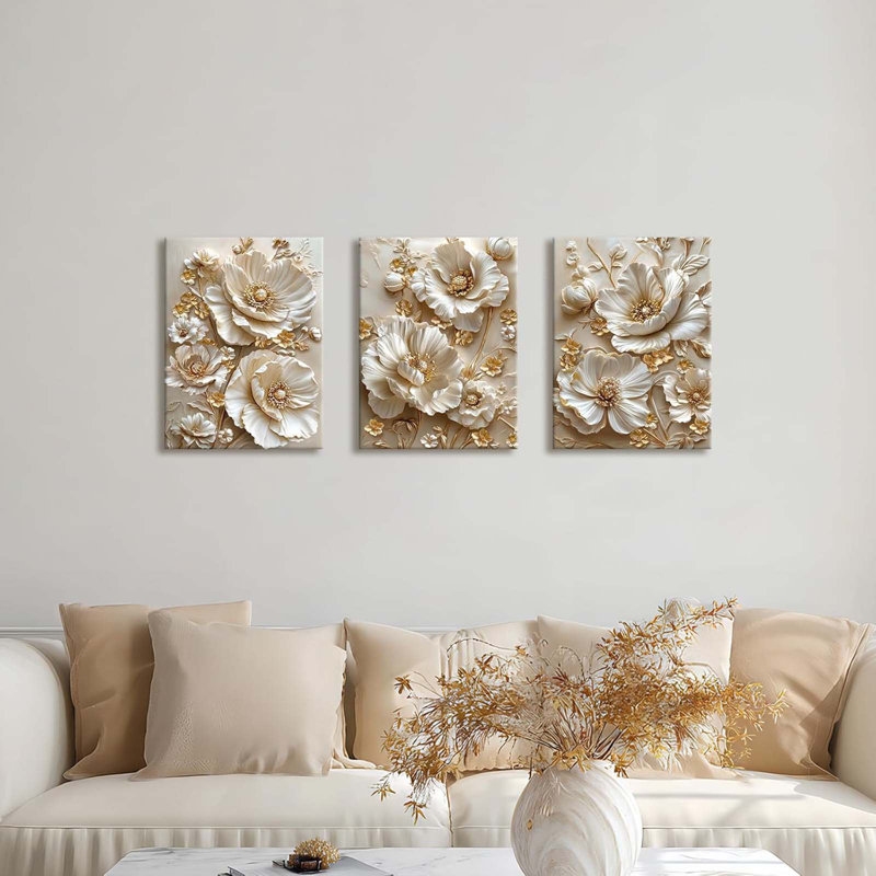 3 Piece Wrapped Canvas Print