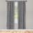 Cow Print Semi-Sheer Rod Pocket Curtain Panels-45207984