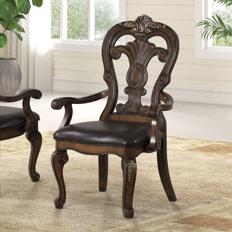 Chaise avec accoudoirs Delsy (ensemble de 2)