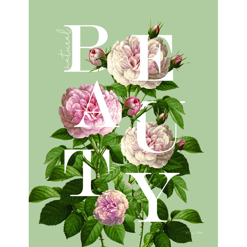 Floral Beauty - reproduction sur toile tendue, H 48 po x l 36 po