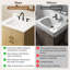 Meuble-lavabo simple 24 po avec comptoir en quartz-1478566138