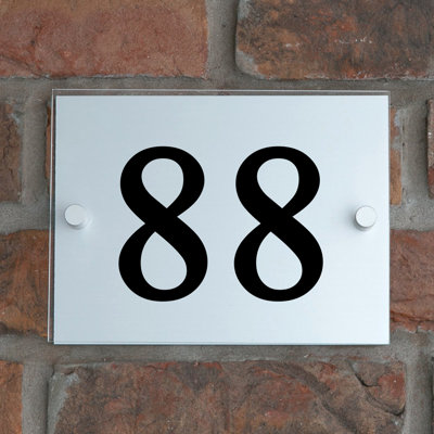 Champy 15cm H Plastic House Number