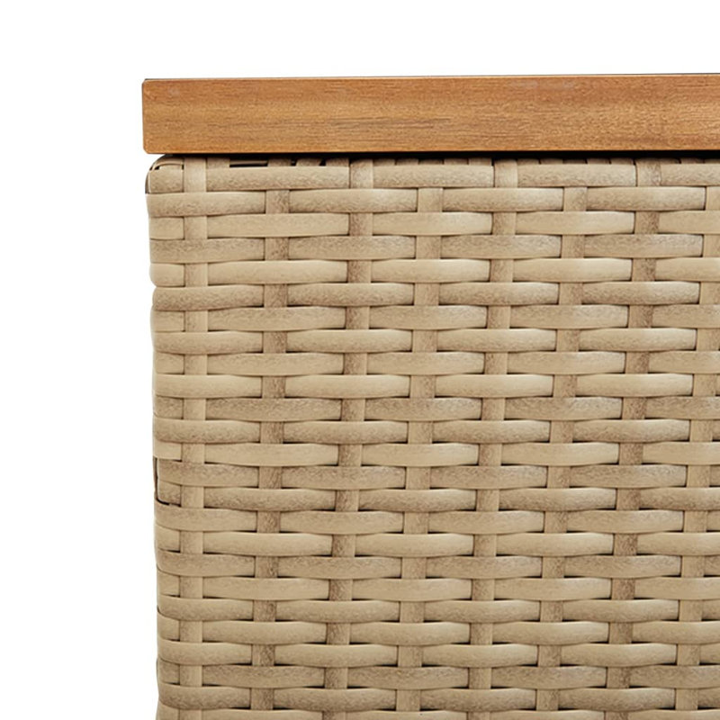 17 Stories Nuetzel 110cm W Deck Box, Beige