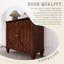 Buffet rétro en bois avec rangement-270208193