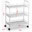 75cm H x 59cm W Utility Cart with Wheels