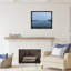 «Dovecove Seagulls Over Ocean Dock Waters», art mural encadré par Jeff Pica-88096366-88096364