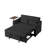 BLACK VELVET SOFA BED