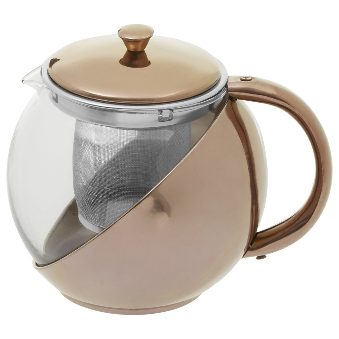 Symple Stuff Imasdun 900ml Glass No Pattern Teapot