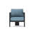 Ari 2 Piece Sunbrella Outdoor Patio Club Chairs - Spectrum Denim-1619344620