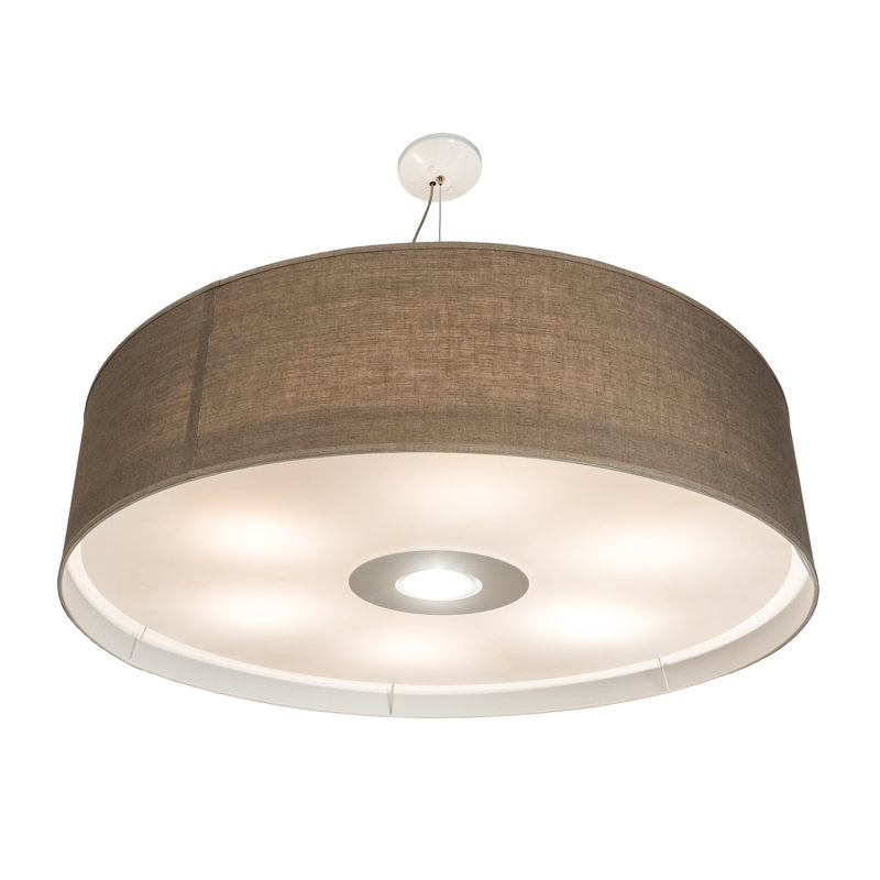 Luminaire suspendu tambour 6 lumières