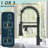 FORIOUS LED Light Pull Out Kitchen Faucet with Accessories-88247944
