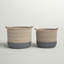 Ensemble de 2 paniers en ruppie maritime