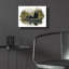  «Black Bear Canoe Mountains» par Jim Baldwin, art mural en verre acrylique, 16 po x 12 po