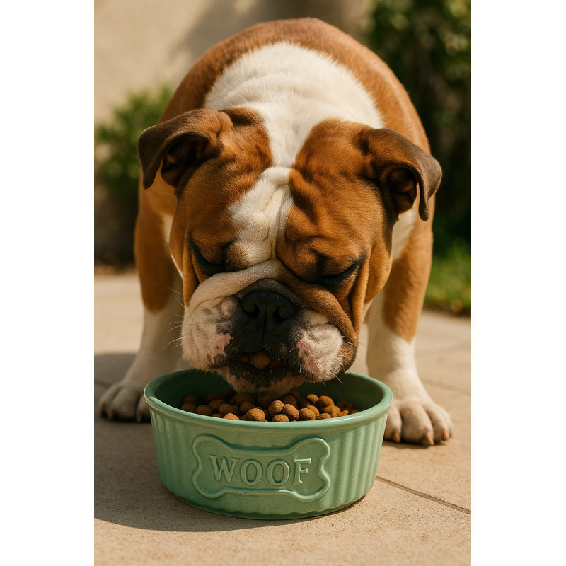 Bol pour animal de compagnie Wuff, Vert