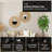 Handmade Artificial Wisteria Tree with Real Wood-2002430830