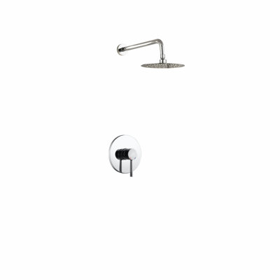 Système de douche à pression équilibrée avec valve brute Aqua Rondo