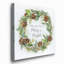 Evergreen Wreath - reproduction d'art textuel sur toile tendue-915336278
