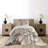 Farmhouse / Country Floral Coverlet
