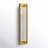 Priam Flush Mounted Sconce in Warm Brass-60133468