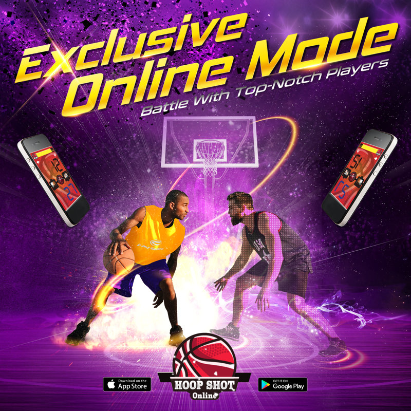 Jeux d'arcade de basketball (Bataille et défi en ligne, Shoot Hoops) - Jeux d'arcade de basketball électronique