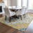 Machine Washable Indoor/Outdoor Chayden ACN985 Gold Rug-99068424