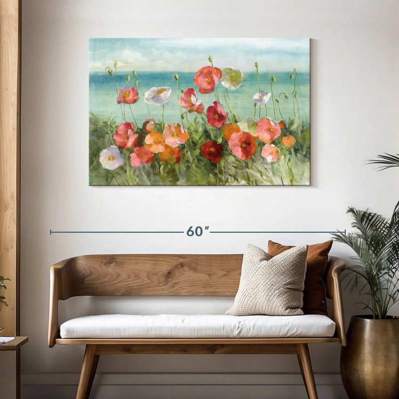 Harnek Coastal Poppies Light, H 30 po x l 45 po