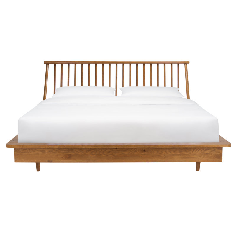 Lit standard en bois massif Thalia, Très grand