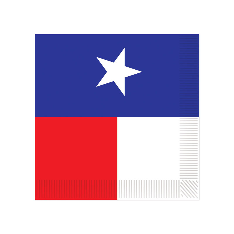 Serviettes Texas Beverage - paquet de 12