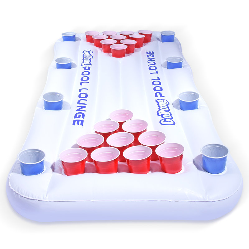 6-Foot Pool Lounge Floating Pong Table