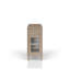 Table ronde extensible avec 4 chaises blanches Ladderback
